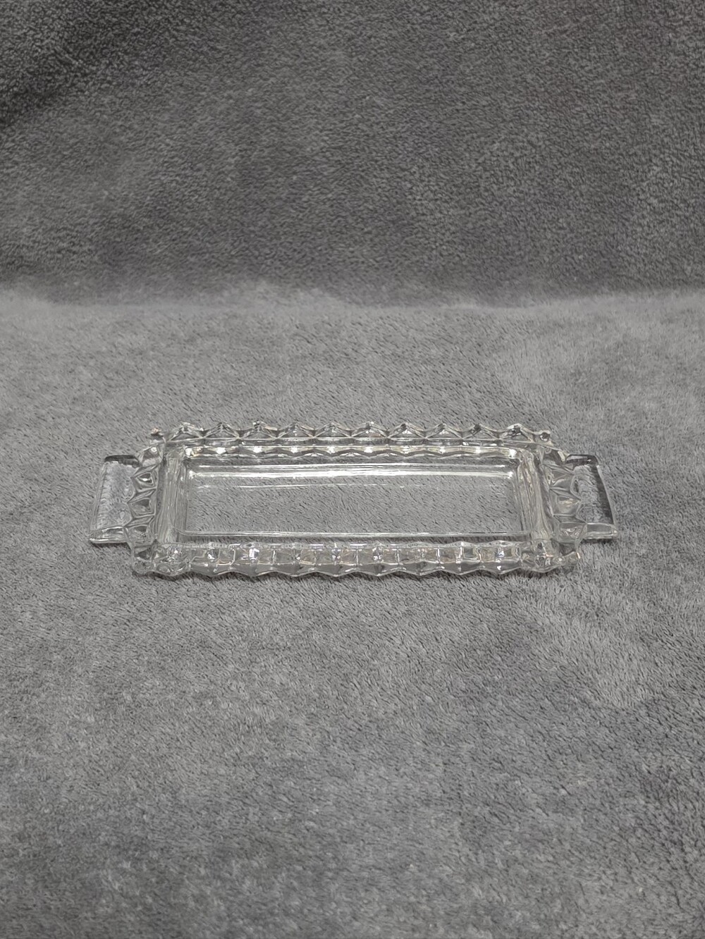EUC Vintage Fostoria American Butter Dish